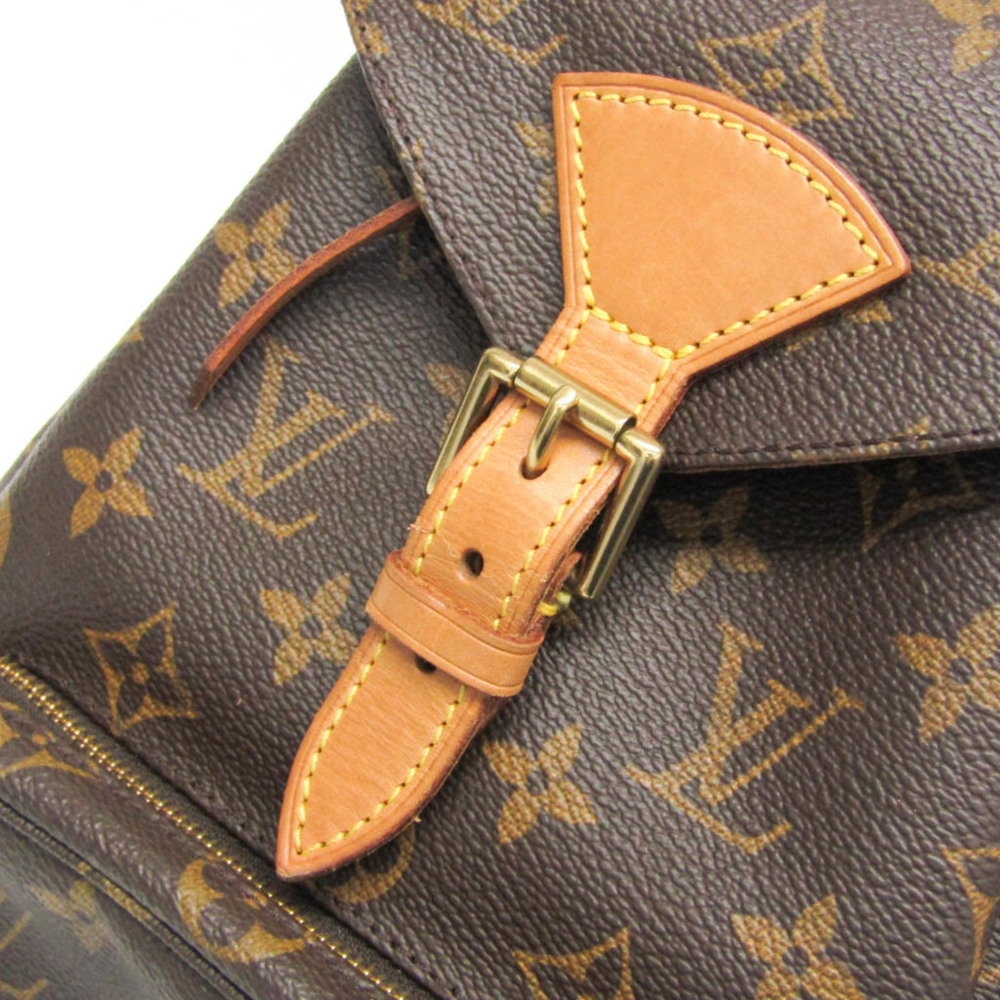 LOUIS VUITTON Authentic Brown Monogram Backpack - Picture 7 of 16